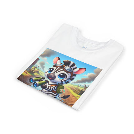 Zebra Lookout Youth Short Sleeve Tee