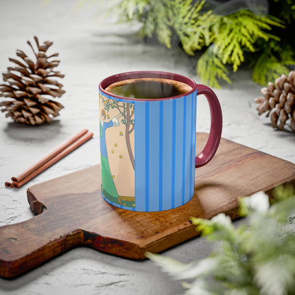 Le Verger by Georges Lepape Colorful Mugs (11oz, 15oz)