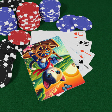 Sailor Kitten’s River Adventure Playing Cards