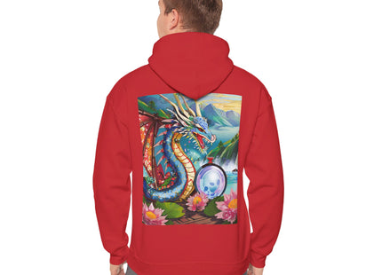 Wisdom’s Guardian Dragon – Heavy Blend™ Hooded Sweatshirt