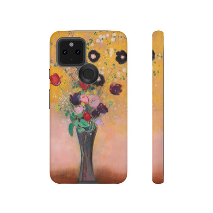 Vase of Flowers by Odilon Redon Phone Cases