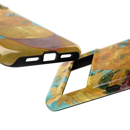 Vase with Twelve Sunflowers by Vincent Van Gogh Phone Cases