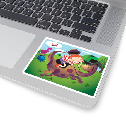 Rip-Roaring Fun Kiss-Cut Stickers (4 Sizes)
