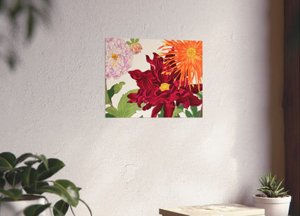 Dahlia by Tanigami Kônan Premium Matte horizontal posters