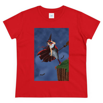 The Enchanted Witch Women's Midweight Cotton Tee
