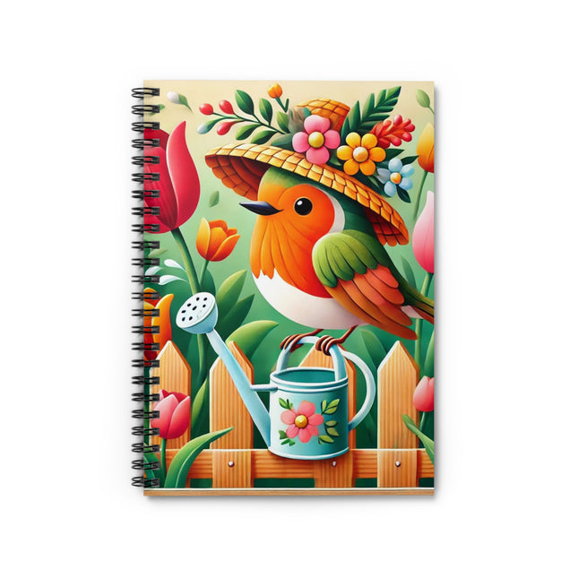 The Little Garden Tender Spiral Notebook - Ruled Line