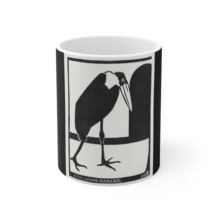 A Lame Marabou by Samuel Jessurun de Mesquita Ceramic Mug 11oz