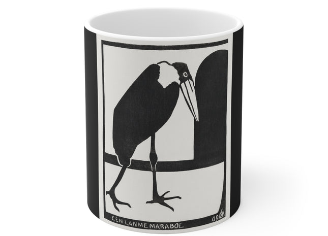 A Lame Marabou by Samuel Jessurun de Mesquita Ceramic Mug 11oz