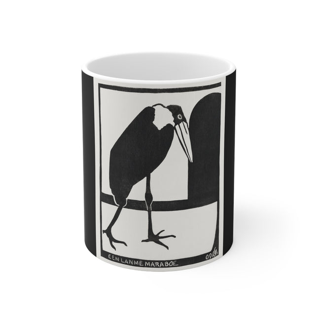 A Lame Marabou by Samuel Jessurun de Mesquita Ceramic Mug 11oz