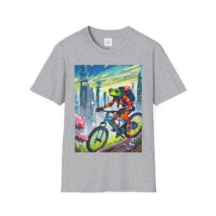 Cyberpunk Frog Softstyle T-Shirt