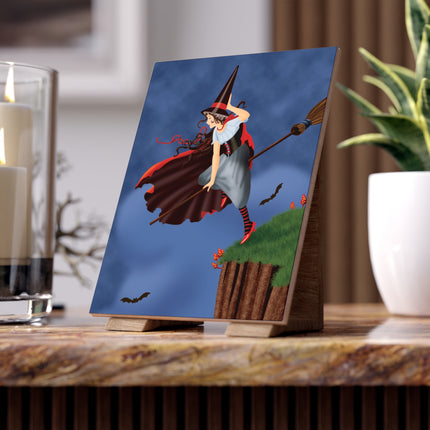 The Enchanted Witch Ceramic Tile