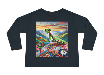 The Joyful Mantis Toddler Long Sleeve Tee