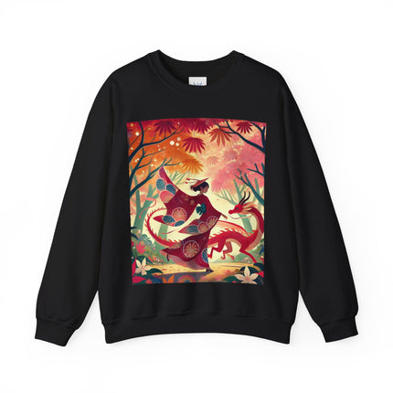 The Dragon Fairy’s Dance Heavy Blend™ Crewneck Sweatshirt