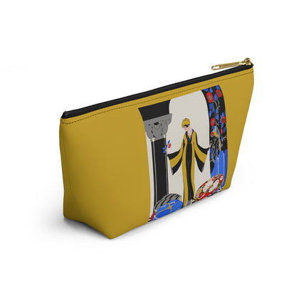 Art Deco Flapper Cosmetic Bag – Elegant Glamour & Timeless Style
