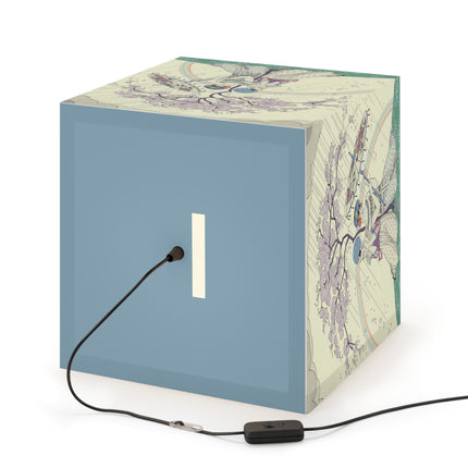 L’Arc-en-Ciel by George Barbier Light Cube Lamp