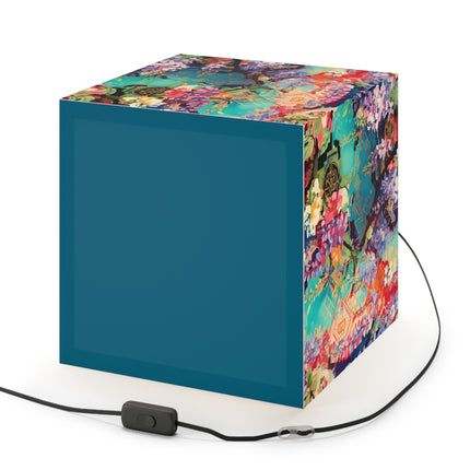Golden Wisteria Symphony Light Cube Lamp