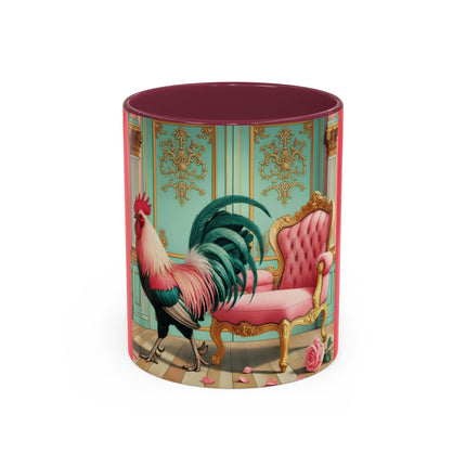 The Salon Rooster Colorful Mugs (11oz, 15oz)