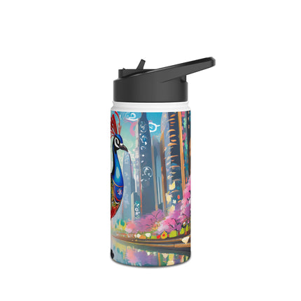 Techno Plumes Stainless Steel Water Bottle