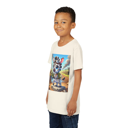Zebra Lookout Youth Short Sleeve Tee