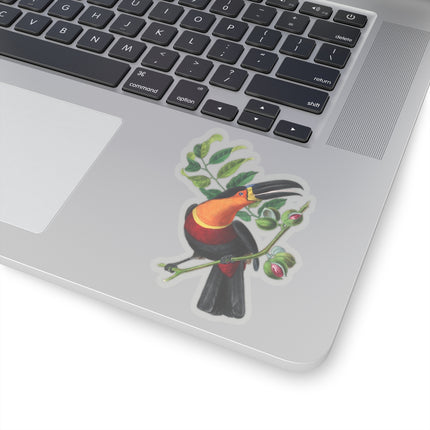 Channel Billed Toucan by Paul Gervais Kiss-Cut Stickers (4 Sizes)
