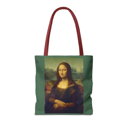 Mona Lisa by Leonardo da Vinci Tote Bag (AOP)