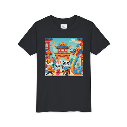 Lantern Street Dragon Parade Youth Short Sleeve Tee