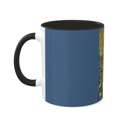 Courtesan (after Eisen) by Vincent Van Gogh Colorful Mugs, 11oz