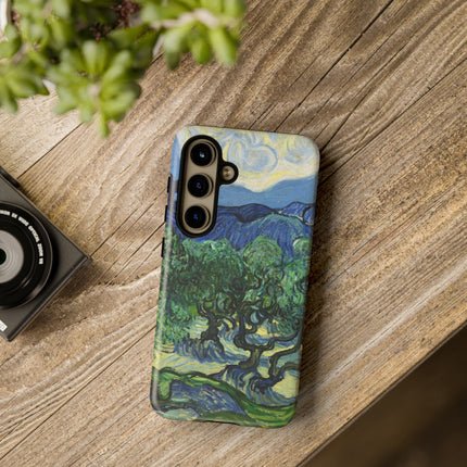 Olive Trees by Vincent Van Gogh Phone Cases