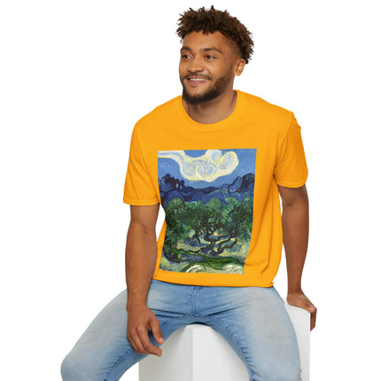 Olive Trees by Vincent Van Gogh Softstyle T-Shirt