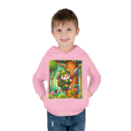 Stealthy Stripes Toddler Pullover Fleece Hoodie