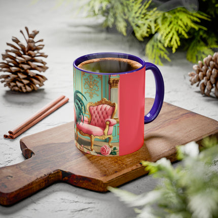 The Salon Rooster Colorful Mugs (11oz, 15oz)