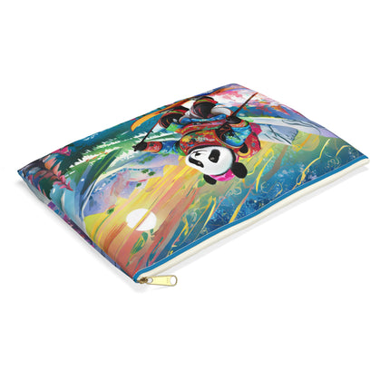 Cyberpunk Panda Pencil Case