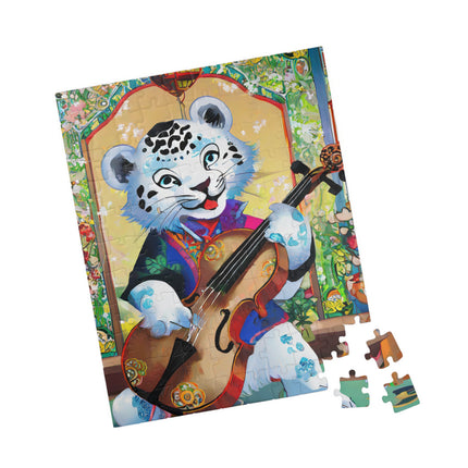 Melodies of the Snow Lion Cub Puzzle (110, 252, 520, 1014-piece)