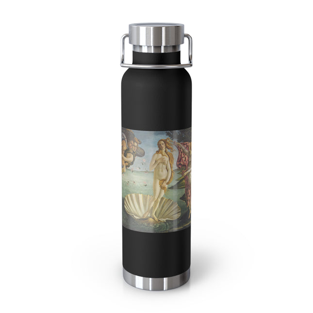 Birth of Venus by Sandro Botticelli Copper Vacuum Insulated Bottle, 22oz