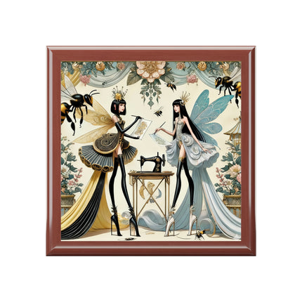 The Quiet Work of Fairies Jewelry Box – Whimsical Couture & Creative Grace