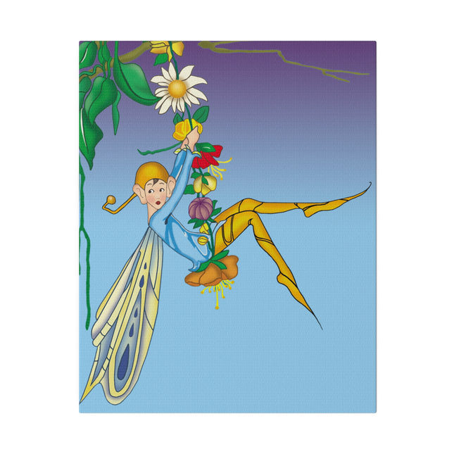 Whimsical Fairy Swing – Lydia Hine’s Enchanted Art Deco Illustration
