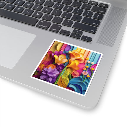 The Graceful Freesia Kiss-Cut Stickers (4 Sizes)