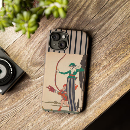 L'Arc Rouge by George Barbier Phone Cases
