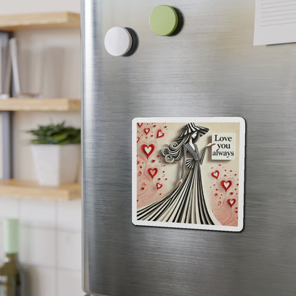Love You Always Die-Cut Magnets (5 Sizes)