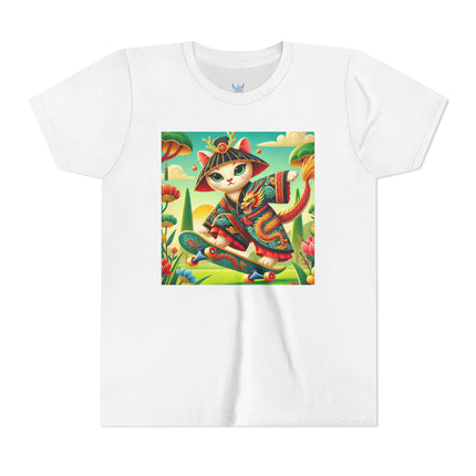 Dragon Dance on Wheels Youth Short Sleeve Tee