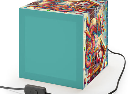 Playful Dragon's Christmas Light Cube Lamp