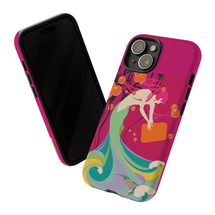 Mermaid Dive Phone Case – Vibrant Waves & Playful Elegance