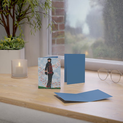Elegance in Autumn Greeting Cards (1, 10, 30, and 50pcs)