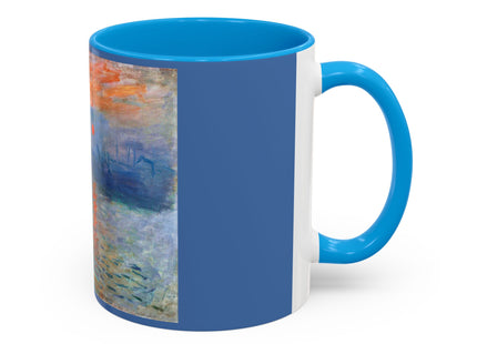 Sunrise by Claude Monet Colorful Mugs (11oz, 15oz)
