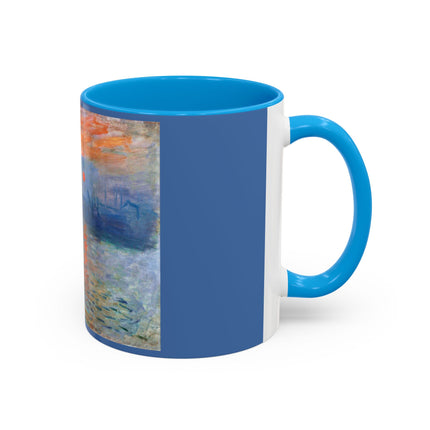 Sunrise by Claude Monet Colorful Mugs (11oz, 15oz)