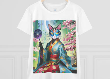 Cyberpunk Geisha Cotton Tee