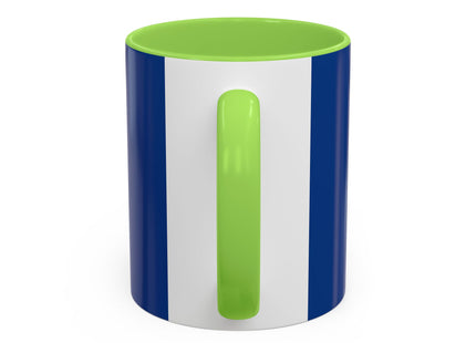 Majestic White Crane Colorful Mugs (11oz, 15oz)