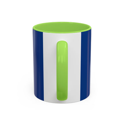 Majestic White Crane Colorful Mugs (11oz, 15oz)