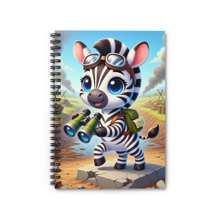 The Zebra Lookout Spiral Notebook – Ruled Line