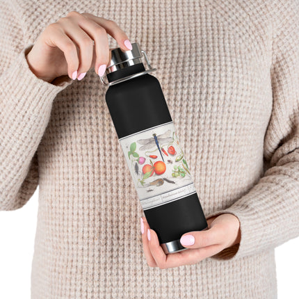 Natural History Ensemble, No. 7 by Anselmus Boëtius de Boodt Copper Vacuum Insulated Bottle, 22oz